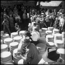 Distribution of cheese in the Justistal Valley, 1964.