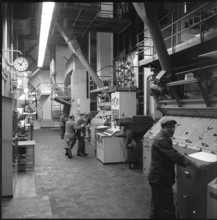 Workplace, district heating for buildings of ETH Zurich around 1955.