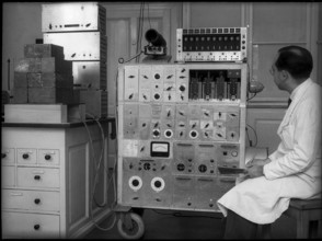 Laboratory, institute of Physics, ETH Zurich 1955.