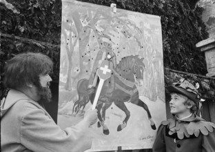 Fuule Hung and Gessler shooting in Thun, 1970.