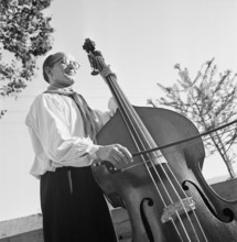 Harvest festival La Benichon in Treyvaux, 1943.