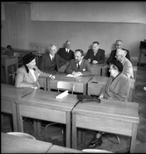 Class of former students of Technikum Winterthur 1949.