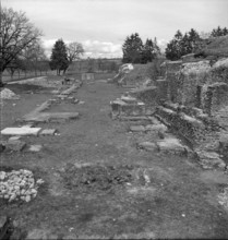 Excavations in Avenches, 1957.