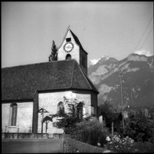 Church in Flums, 1940.