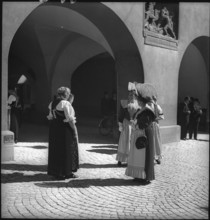 Religious festival in Appenzell, 1941.