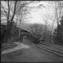 Valais, Grone, coal mine; 1957.