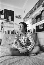 Swimmer Francoise Monod, 1971.