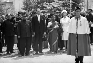 State visit of the indian President V.V. Giri; 1970.