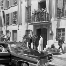 The Federal Council visiting Aarau; 1966.