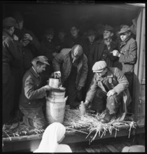 Transit;  prisoners of war; 1945.