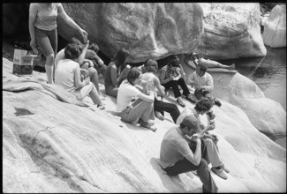 Conservation campaign in the Maggia valley, 1971.