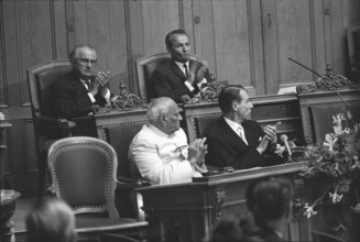 State visit of the indian President V.V. Giri; 1970.