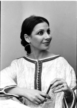 Esther Ofarim, Israeli singer and actress, 1973.