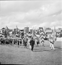38th Marche-Concours Saignelegier, parade, 1941.