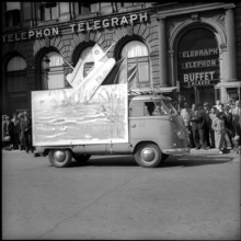 Protest poster: May Day demonstration in Zurich 1958.