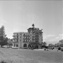 Fire at the Royal Palace, Evian 1958.