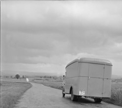 Mobile X-ray unit for serial checkups 1942.
