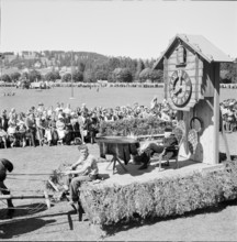 48th Marche-Concours Saignelegier, grandfather's wall clock, 1951.
