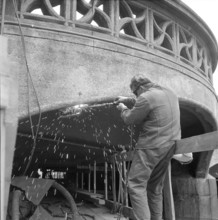 Renovation of the Rudolf Brun bridge; 1959.