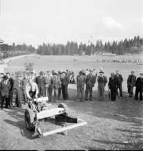 43rd Marche-Concours Saignelegier, presentation of a mover, 1946.