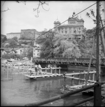 Widening of the Dalmazi bridge; 1957.