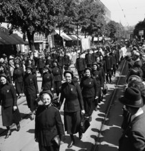 Fiest of the Ascencion of the Salvation Army in Zurich, 1945.