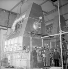Heat-exchanger at CERN proton synchrortron Laboratory 1956.