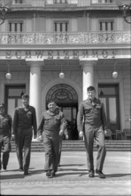 After WW 2: American soldiers in Lucerne, 1945.