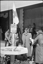 Street collection of the International Red Cross in Geneva, 1944.