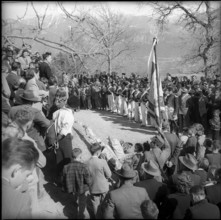 Feast of St. George in Chermignon, 1955.