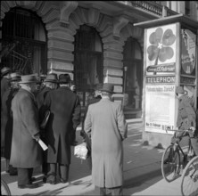 Election posters, slogan; 1941.