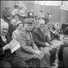 Prominent guests at Nidwalden voter's meeting 1956.
