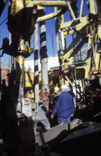 Oil drilling site Finsterwald.