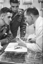 After WW 2: US american soldiers in Lucerne, 1945.