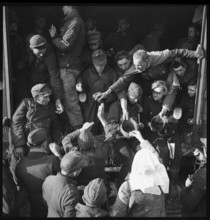 Transit;  prisoners of war; 1945.