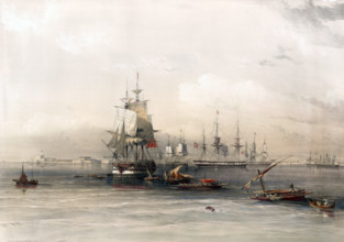 The city of Alexandria in 1849