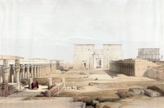 Great entrance to the Temple of Philae