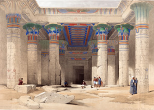Great colonnade of the Temple of Philae