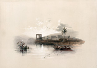 Philae Island in the Nile