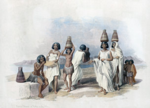 Nubian women at Kortie on the Nile