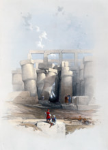 Part of the Columned Hall in Karnak