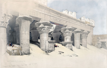 Portico of the Temple of Edfou