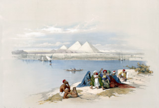 The pyramids of Geezeh