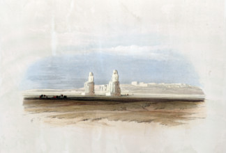 Statues of Memnon in Thebes