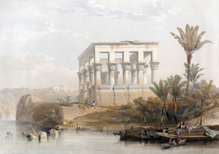 The hypothermal temple complex in Philae