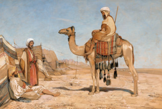 A Bedouin encampment