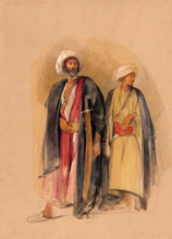 Sheikh Hussein of Gebel Tor and his son