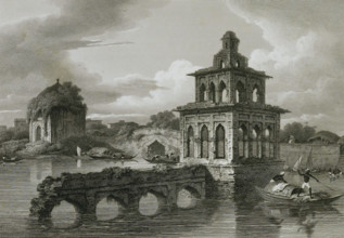 A part of the interior of the city of Dacca