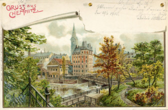 The Pfortensteg in Chemnitz