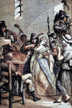 On September 3. Princess Marie Louise of Savoy was brought before a tribunal. She was required to